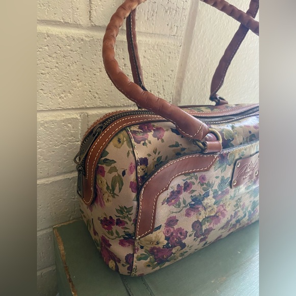 PATRICIA NASH ANTIQUR ROSE SATCHEL EUC - Picture 3 of 9